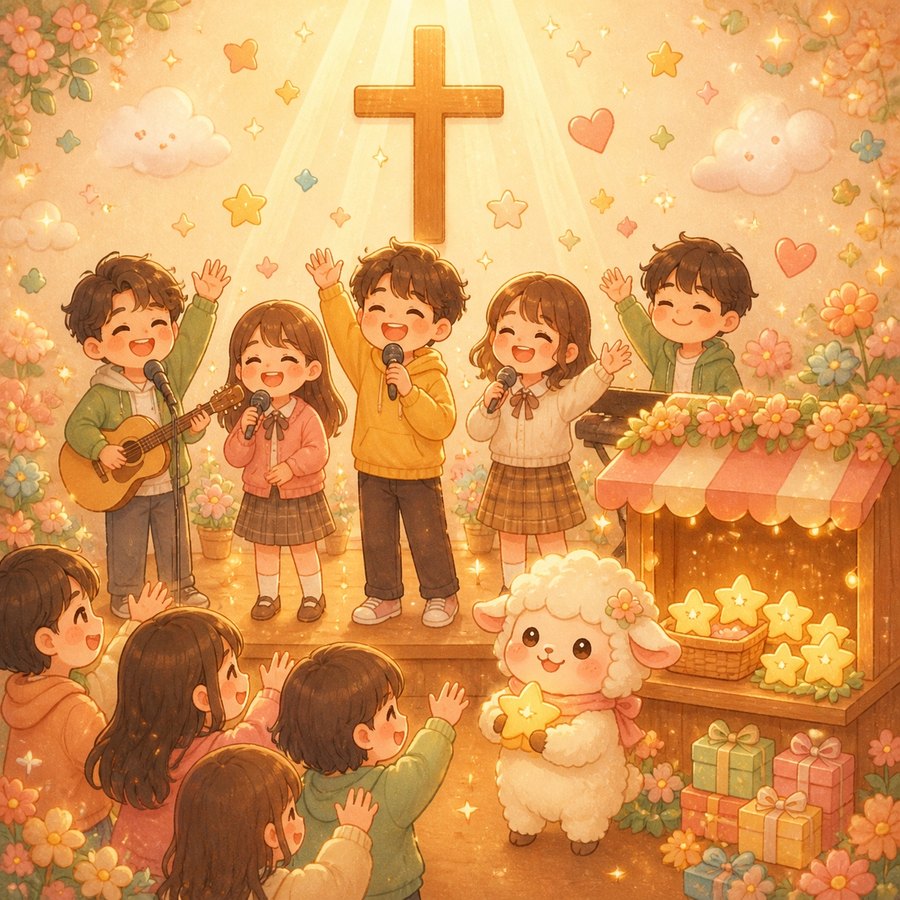 연합예배와 달란트 잔치